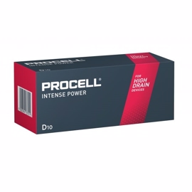 Duracell Procell INTENSE LR20 / D Alkaline batterier 10 stk